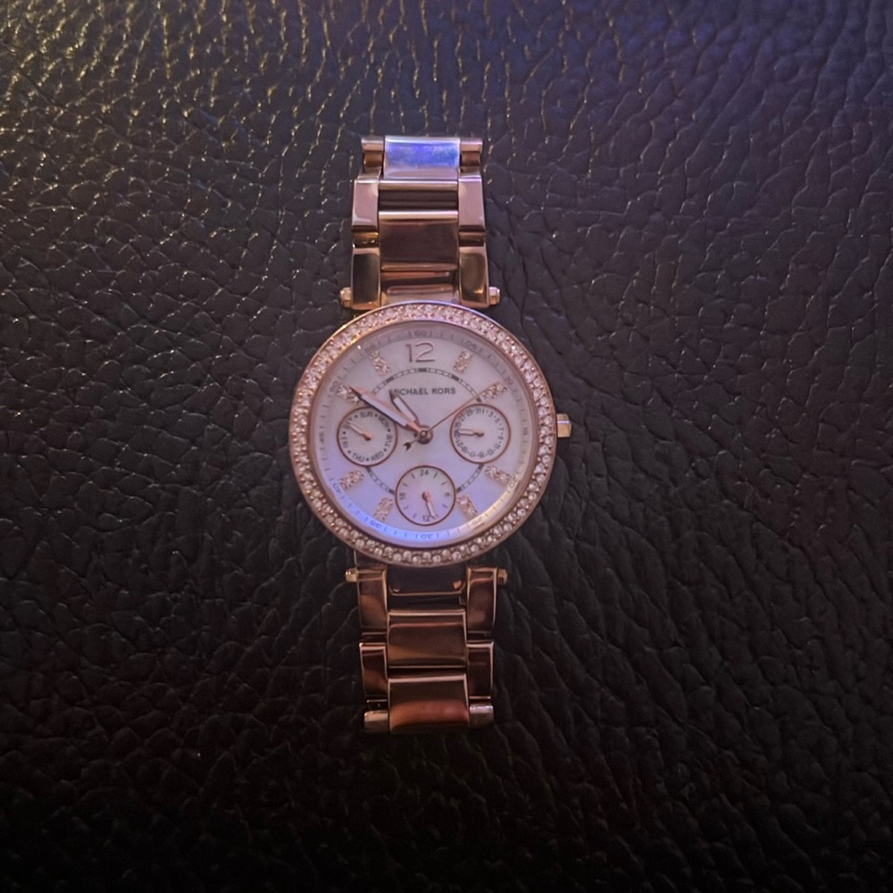 Michael Kors Rose Gold Watch for petite wrist